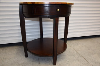 stolik z drewna tekowego - jak nowy - 4