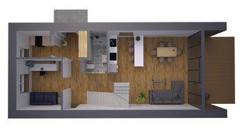 Sprzedam dom w stanie zamkniętym / Okazja cenowa. - 4