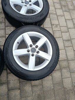 Alufelgi audi 16 cali z oponami zimowymi - 4