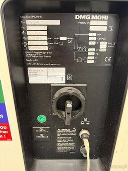 Centrum obróbcze 5osi DMG Mori Ecomill 70 r.v. 2016 - 4
