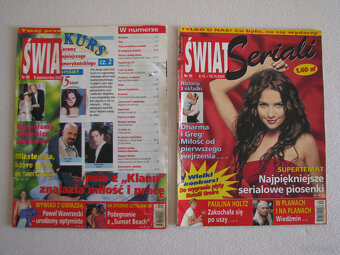 Magazyn Świat Seriali z roku 2000  2,50 za egzemplarz - 4