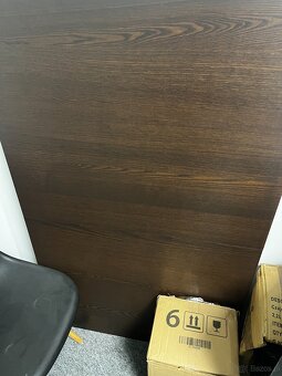 Sprzedam stół brązowy rozkładany 140x85 - 4