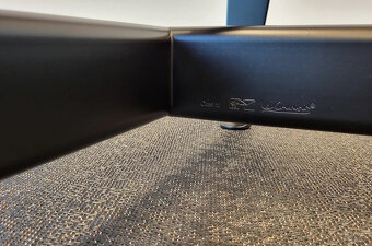 Le Corbusier, CASSINA, LC4, leżanka, skóra, czarna, bardzo d - 4