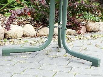 Stolik składany o średnicy 84 cm i wysokości 71 cm - 4