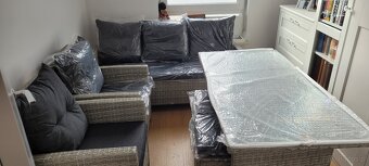 Meble ogrodowe - zestaw technorattan NOWE - 4