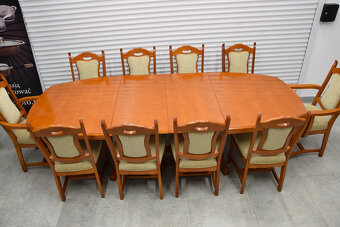 stół rozkładany i 10 krzeseł - 4