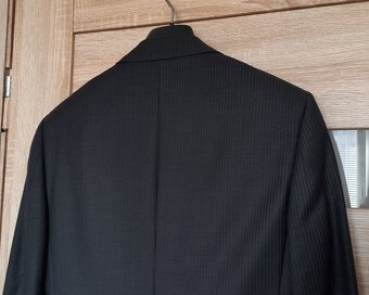 Marynarka wełna na 182 cm, ciemnoszara - użyta tylko raz - 4