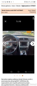 Skoda Octavia combi DSG7 automat - 4