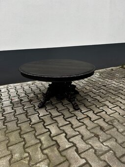 Stara drewniana lawa - 4