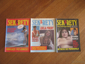 SEKsRETY – magazyn erotyczny dla dorosłych 1995 – 1999, 2002 - 4