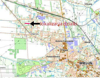 Na sprzedaż działka budowlana – 3330 m² – Dąbrowa k. Wieluni - 4