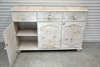 komoda z drewna sosnowego - jak nowa - 4