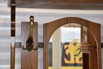 garderoba dębowa do przedpokoju - jak nowa - 4