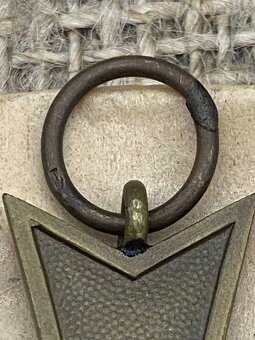 Komplet krzyż KVK Deschler syg 1 mint oryginal ww2 wh - 4