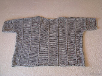 Luźny sweterek sweter narzutka oversize nietoperz r. S, M, L - 4