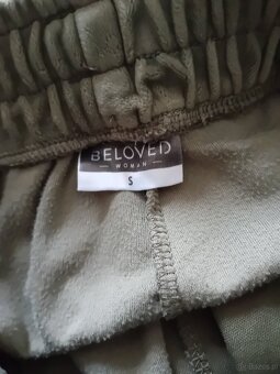 Welurowe spodnie dresowe - 4