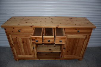 komoda z drewna sosnowego - jak nowa - 4