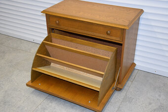 szafka na buty dębowa - jak nowa - 4