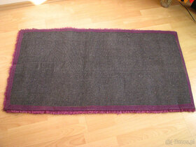 Czysty, puszysty dywan shaggy, fioletowy 70 x 130 cm - 4