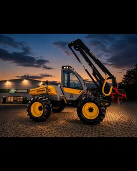 Harvester SAMPO 1046 X + Głowica Nisula 400H + Żuraw Kesla 5 - 4