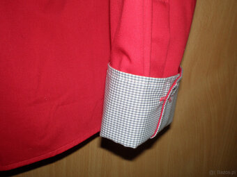 Sprzedam bluzkę używaną w kolorze czerwonym, stan bardzo dob - 4