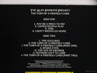 The Turn of a Friendly Card The Alan Parsons Project - 4