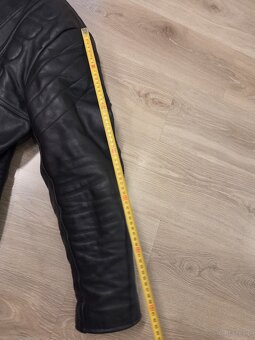 Skórzany zestaw motocyklowy kurtka i spodnie męskie - 4