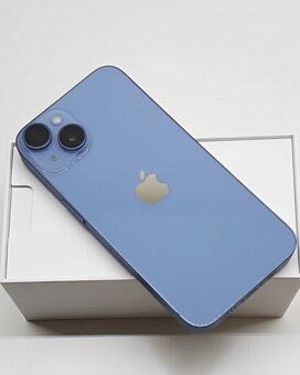 iPhone 14 Blue BATERIA 100% TOP - 4