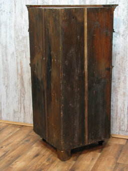 Stary kątnik biedermeier oryginał - 4