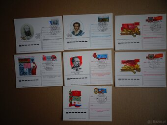 Kasowniki okolicznosciowe ZSRR-spiecgaszenija 34 sztuk - 4