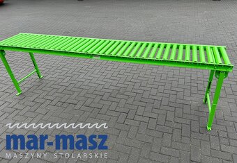 Stół rolkowy przenośnik rolki, regulowany - 4