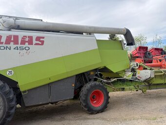 Claas Lexion 450 Evo  heder 7,5m rok pr 2003 sprowadzony  ce - 4