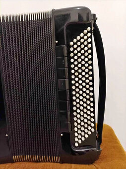 Akordeon 120 basów, kolor czarny, używany - 4