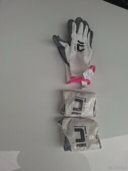 Rękawice robocze ochronne BHP bezszwowe Ansell HyFlex 11-840 - 4