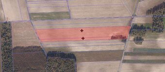 Niezabudowana nieruchomość rolna - łączna pow. 5,07ha - 4