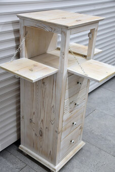 komoda z drewna sosnowego - jak nowa - 4