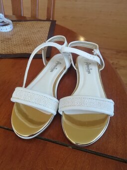 Sandały białe - 4