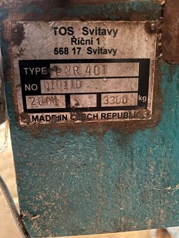 TOS Svitavy PWR 401 - 4
