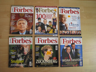 Forbes – miesięcznik 2010, 2015 i Forbes Life 2015r - 4