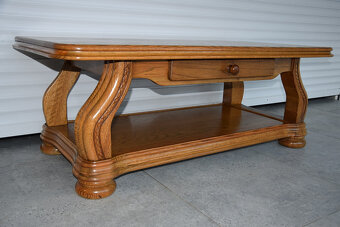 ława dębowa - super stan - 4