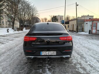 GLE 3.0 CDI COUPE 4-MATIC STAN BDB BRĄZOWA SKÓRA - 4