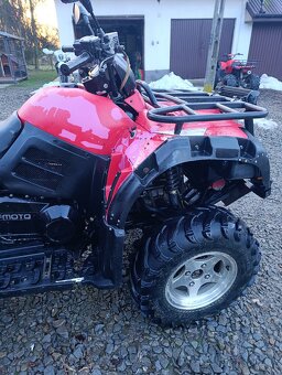 Sprzedam uszkodzonego quada CF-MOTO 500 4x4 z 2009 roku - 4