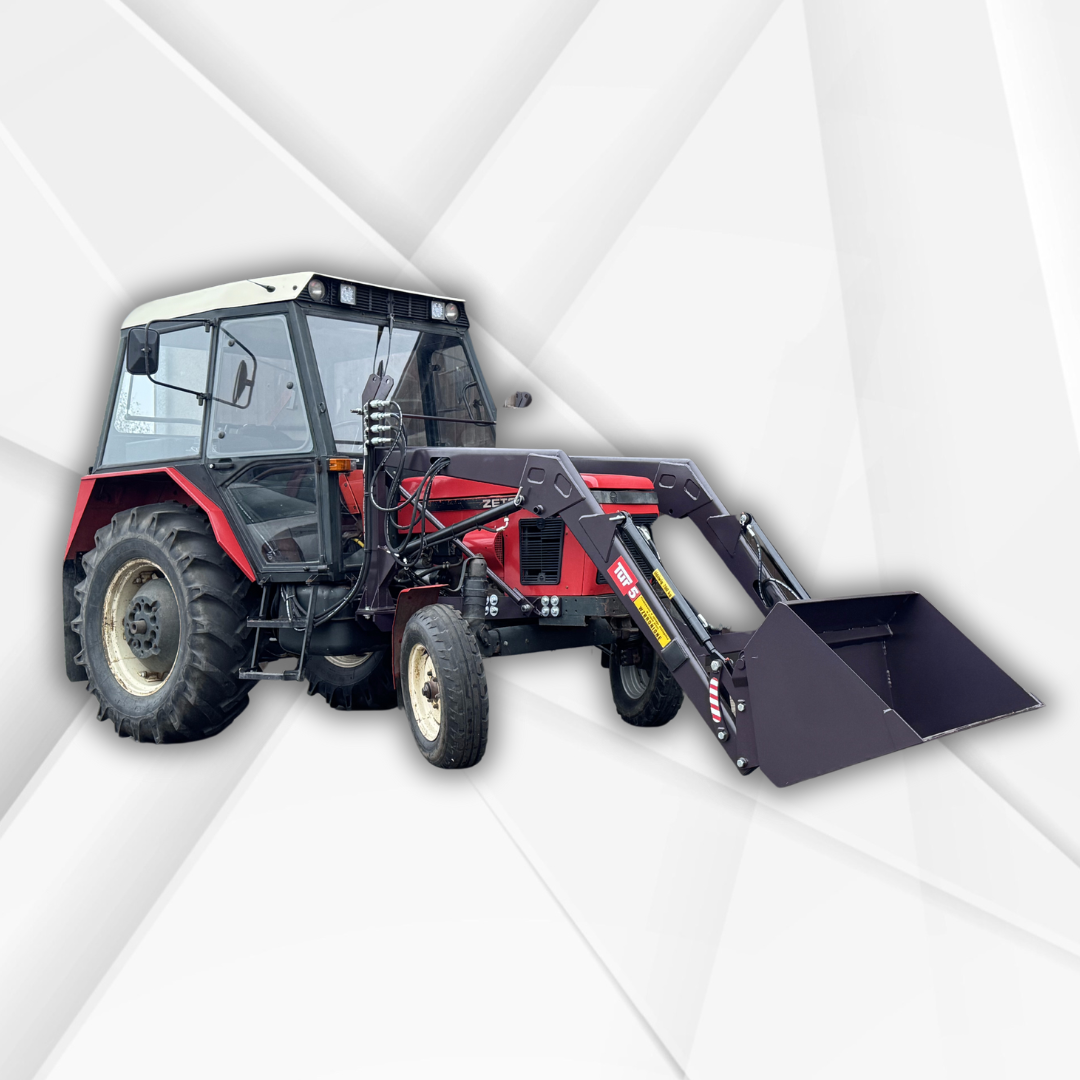 Ładowacz czołowy do Zetora z euroramką – udźwig 700 kg, 24 m - 5