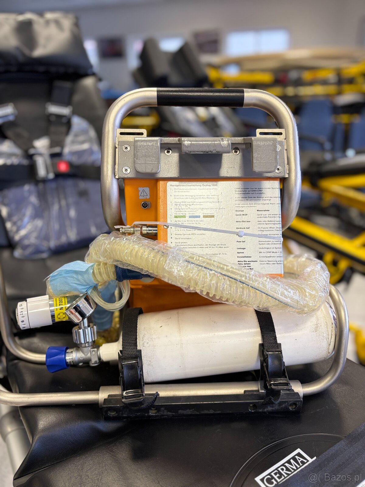 Wentylator płucny Dräger Oxylog 2000 z akcesoriami - 5