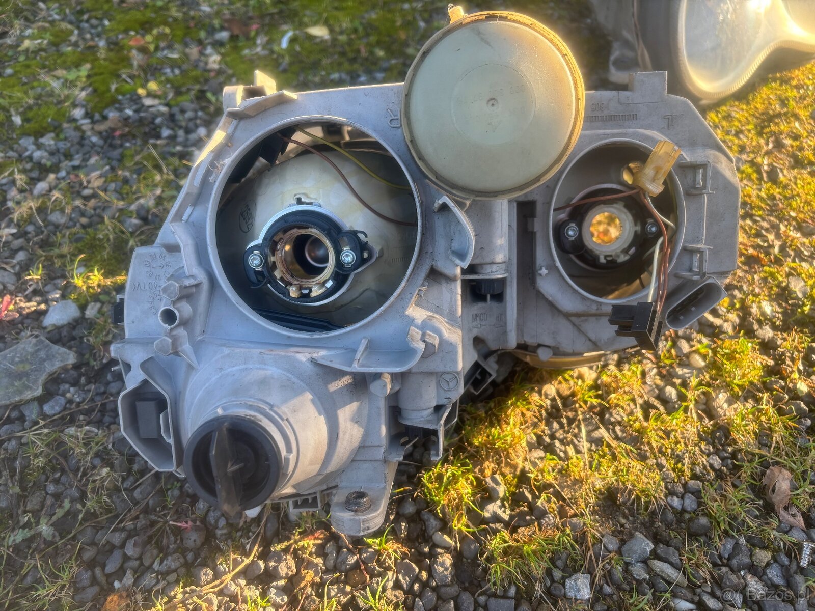 Lampy przednie używane Mercedes Benz C200 odbiór wkasny - 5