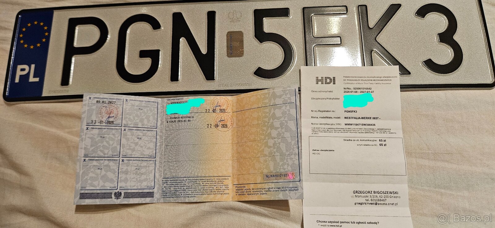 sprzedam pozostałość po przyczepie - 5