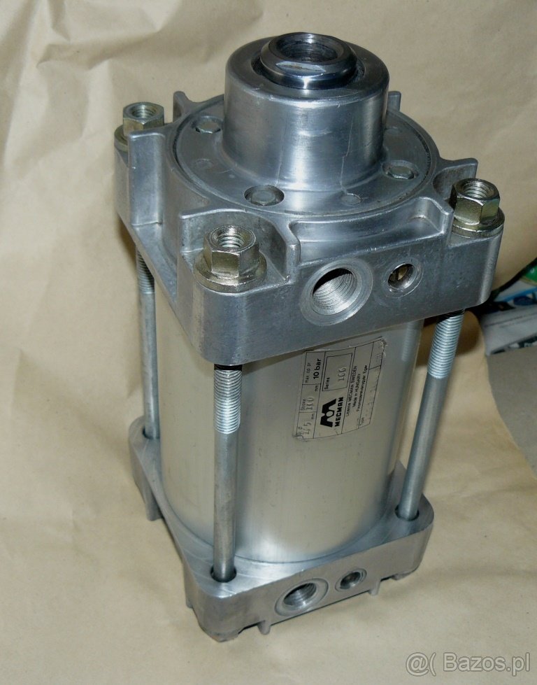 Siłownik pneumatyczny MECMAN 166 (125 mm / 100 mm) NOWY - 5