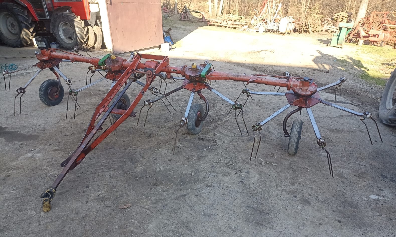 Przewracarka przetrząsacz karuzelowy Stoll Z500 - 5