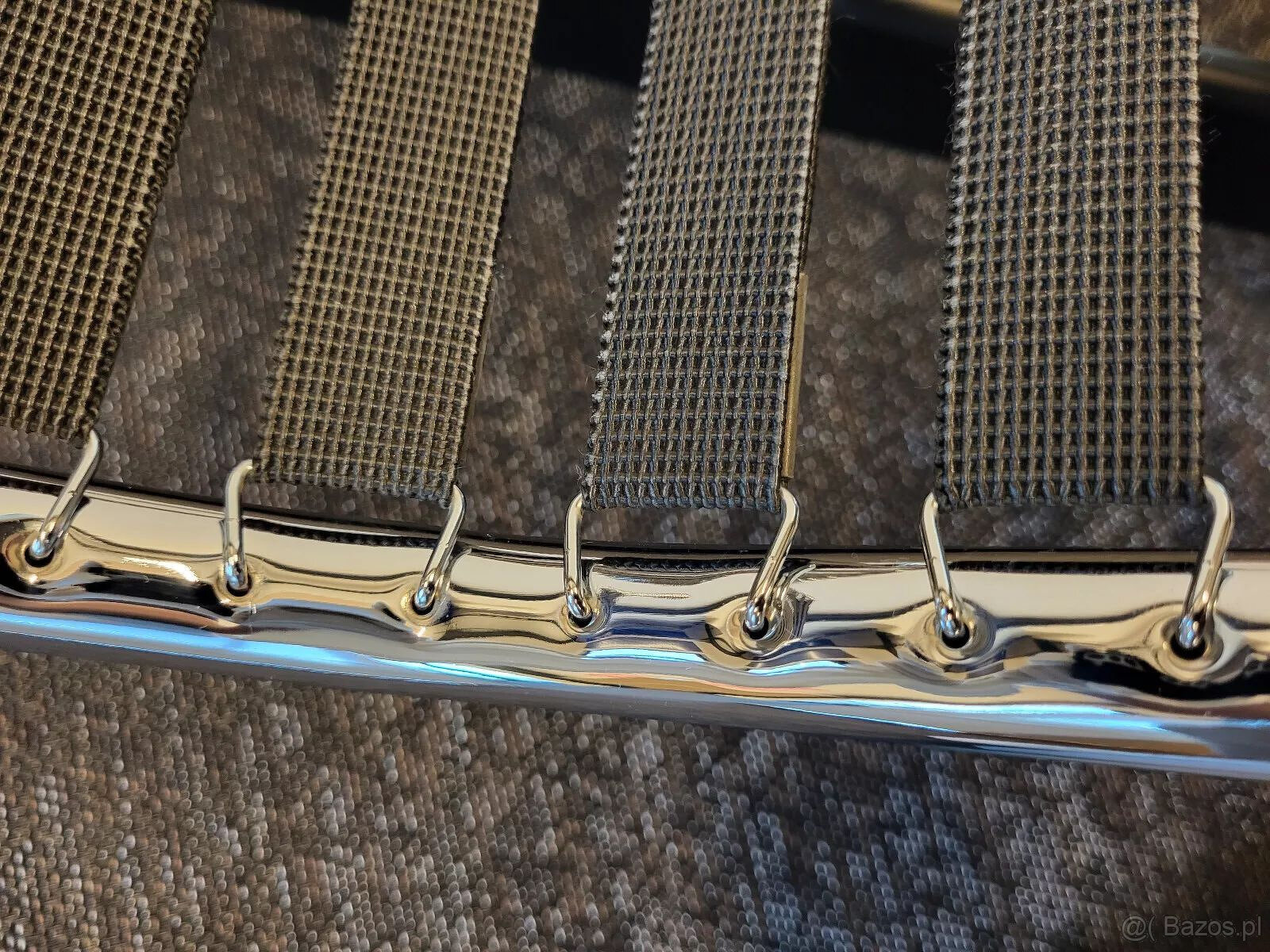 Le Corbusier, CASSINA, LC4, leżanka, skóra, czarna, bardzo d - 5