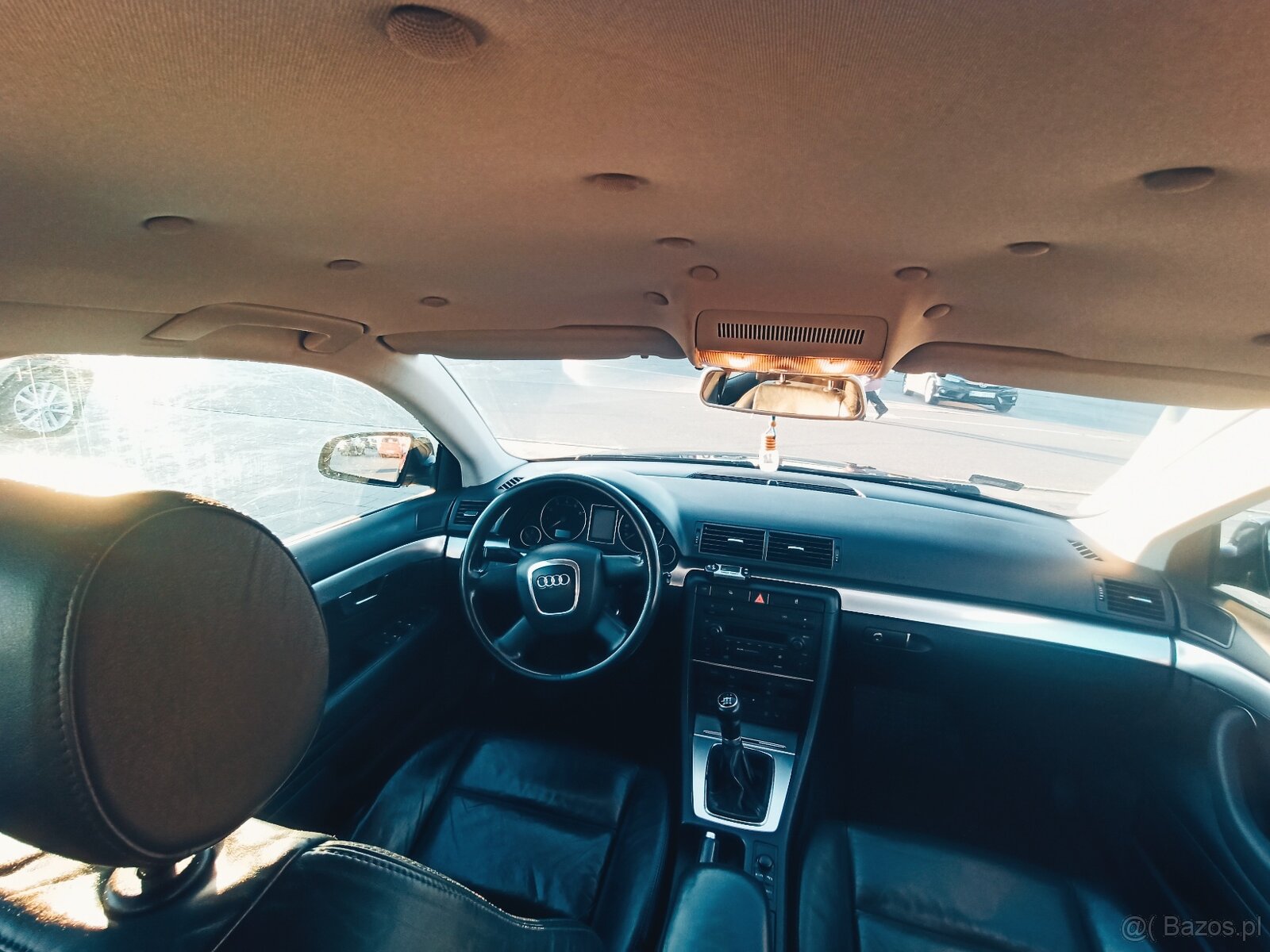 Audi a4 B7 2005r, benzyna + LPG skóra czarne - 5